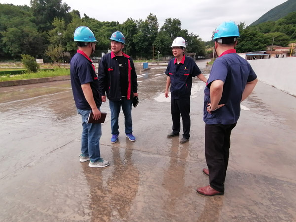 公司開展二季度安環、消防、防汛綜合大檢查