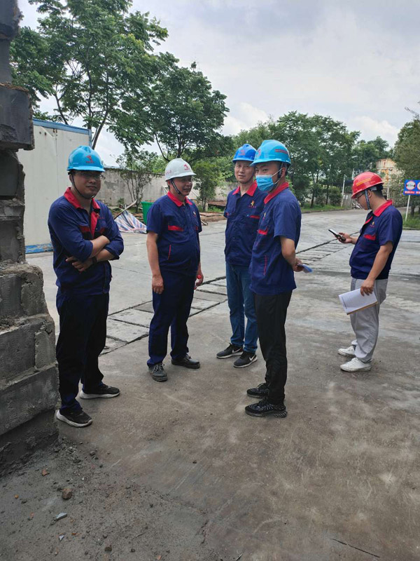 公司開展二季度安環、消防、防汛綜合大檢查